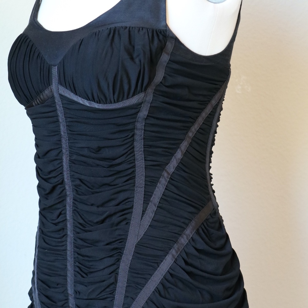 rag & bone black corseted cocktail dress - Picture 11 of 14